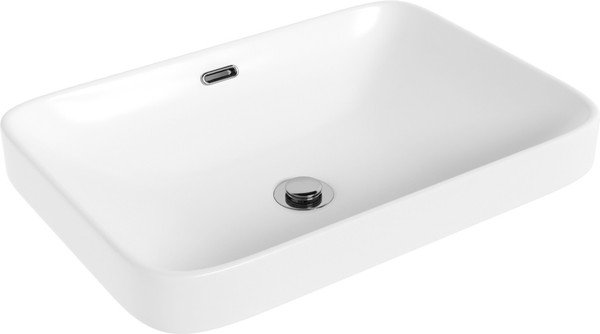 Изображение товара Умывальник со смесителем Lauter 21441A + Moon 21СK691C + сифон 21635CH + донный клапан 21190CH (хром)