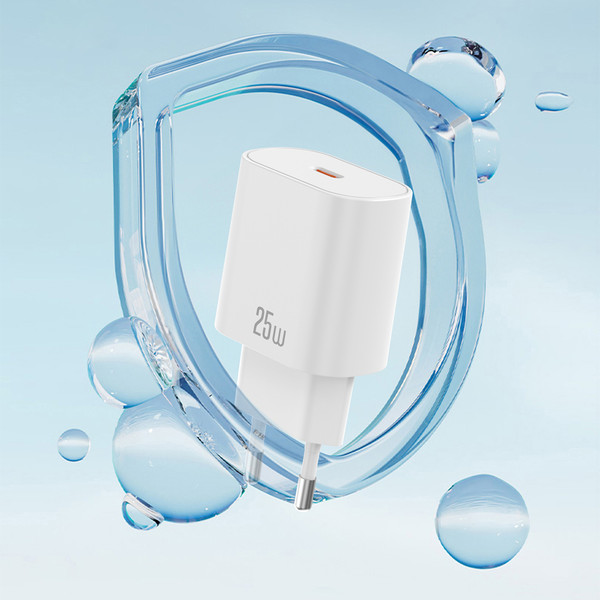 Изображение товара Зарядное устройство сетевое XO CE25 Type-C SET (белый)