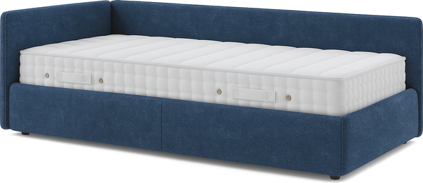 Изображение товара Кровать-тахта Sonit Nicole левый 90x200 шенилл Eclipse (15 синий)