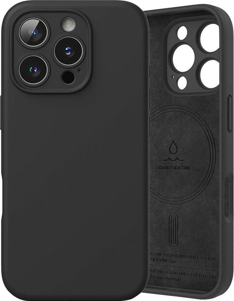 Изображение товара Чехол-накладка Ringke Silicone Magnetic Magsafe для iPhone 16 Pro Max (черный матовый)