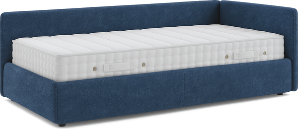 Изображение товара Кровать-тахта Sonit Nicole правый 90x200 шенилл Eclipse (15 синий)