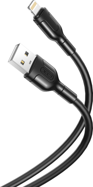 Изображение товара Кабель XO NB212 2.1A USB-A Lightning (черный)