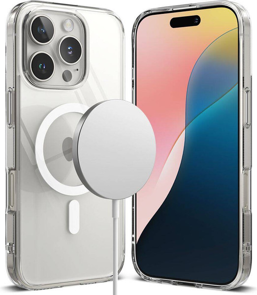 Изображение товара Чехол-накладка Ringke Fusion Magnetic Magsafe для iPhone 16 Pro Max (Clear)