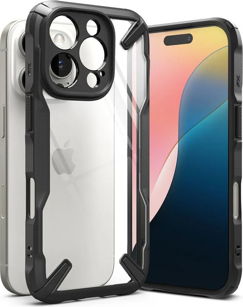 Изображение товара Чехол-накладка Ringke Fusion X для iPhone 16 Pro (черный)