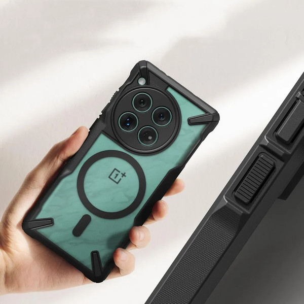 Изображение товара Чехол-накладка Ringke Fusion X для Magnetic Magsafe Oneplus 12 (матовый черный)