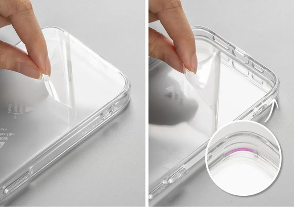 Изображение товара Чехол-накладка Ringke Fusion для Galaxy A55 5G (Clear)