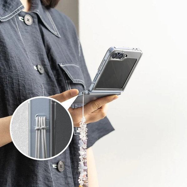 Изображение товара Чехол-накладка Ringke Fusion для Galaxy Z FLIP 6 (Clear)