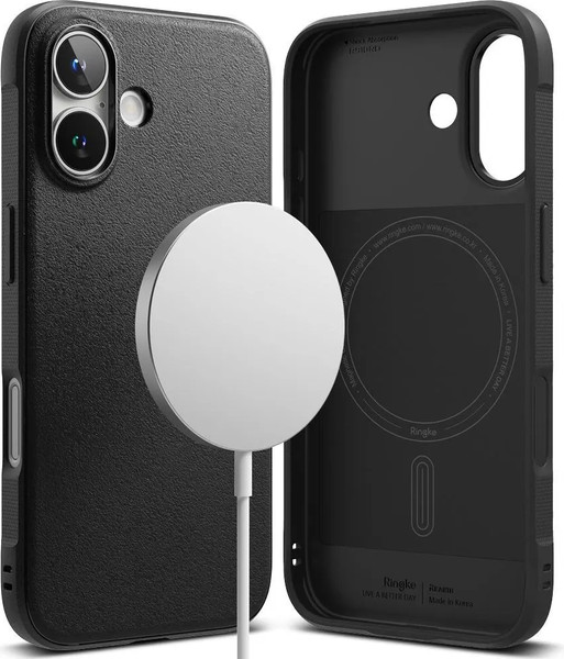 Изображение товара Чехол-накладка Ringke Onyx Magnetic Magsafe для Iphone 16 (черный)