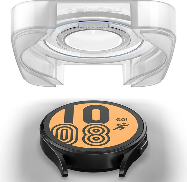 Изображение товара Защитное стекло для умных часов Spigen Glas.tr Ez-fit для Galaxy Watch  4/5 / AGL05339 (2шт)