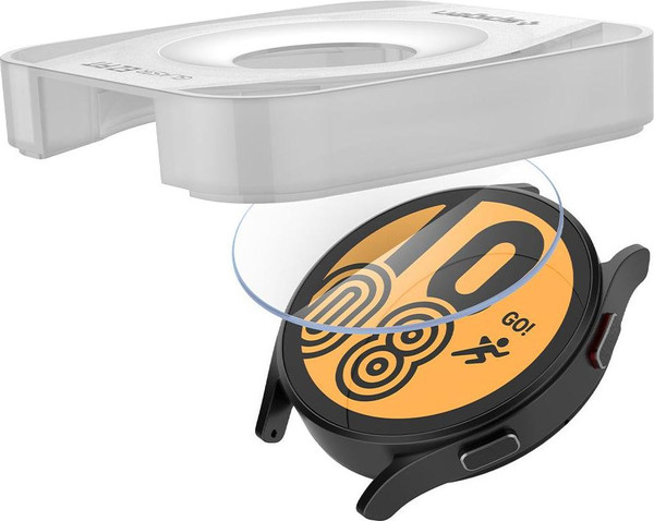 Изображение товара Защитное стекло для умных часов Spigen Glas.tr Ez-fit для Galaxy Watch  4/5 / AGL05339 (2шт)