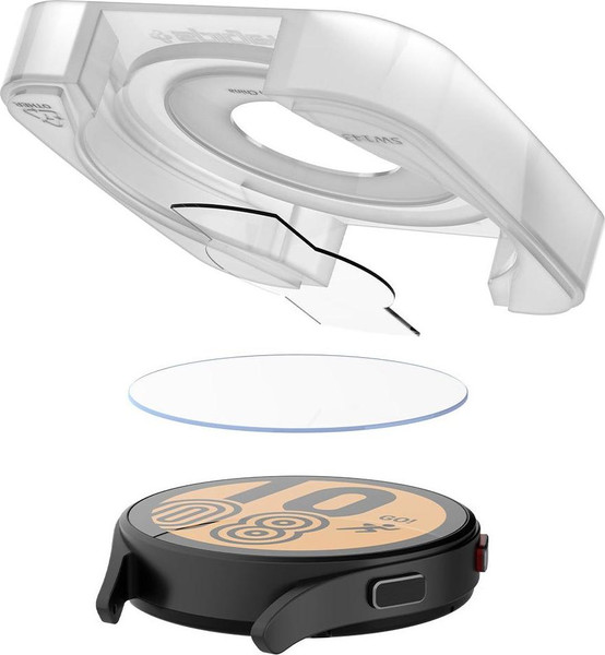 Изображение товара Защитное стекло для умных часов Spigen Glas.tr Ez-fit для Galaxy Watch  4/5 / AGL05339 (2шт)