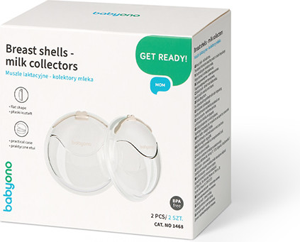 Изображение товара Набор накладок для сбора грудного молока BabyOno Коллекторы / 1468 (2шт)