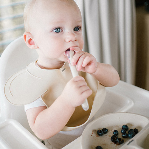 Изображение товара Ложка для кормления BabyOno 785/04 (бежевый)