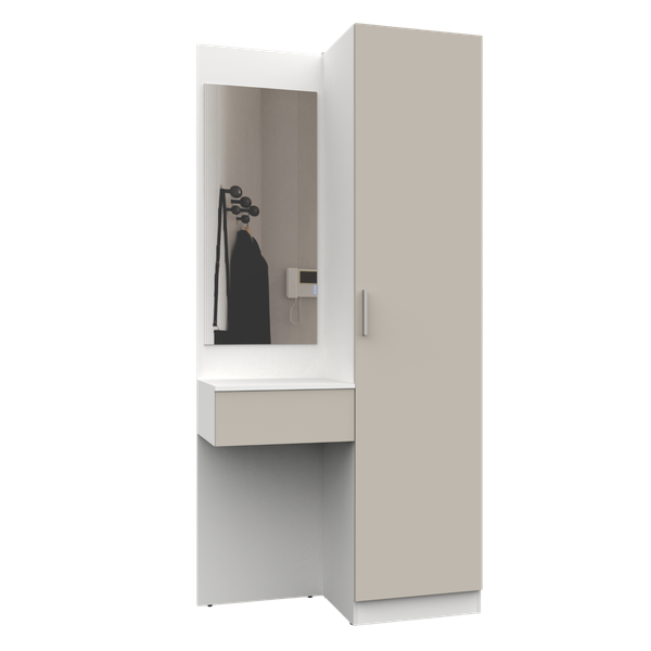 Изображение товара Секция в прихожую Интермебель Марсель-103 / МР 01-103 (кашемир)