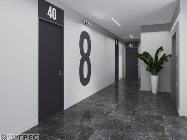 Изображение товара Плитка ProGres Marble Line NR0383 (600x600, темно-серый)