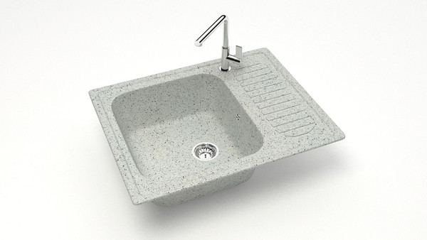 Изображение товара Мойка кухонная Marrbaxx 15/Q10 / F015Q010 (светло-серый)