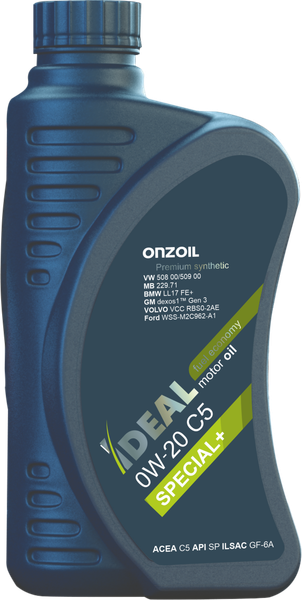 Изображение товара Моторное масло Onzoil Ideal 0W20 C5 / 210413 (900мл)