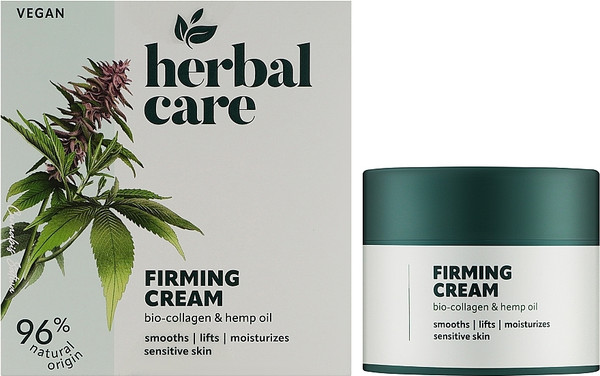 Изображение товара Крем для лица Farmona Herbal Care Укрепляющий с биоколлагеном и маслом конопли (50мл)