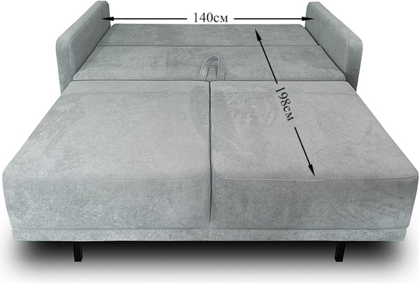 Изображение товара Диван Nord Star Оша Silver (серый)