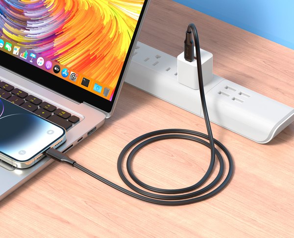 Изображение товара Кабель XO NB-Q265A USB-С Lightning (черный)