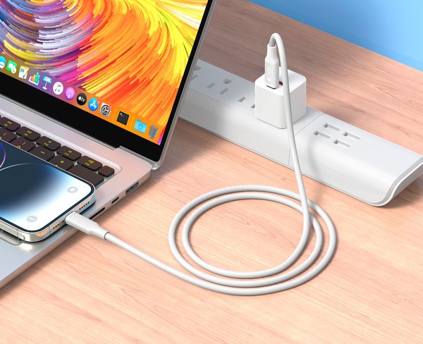Изображение товара Кабель XO NB-Q265A USB-С Lightning (белый)