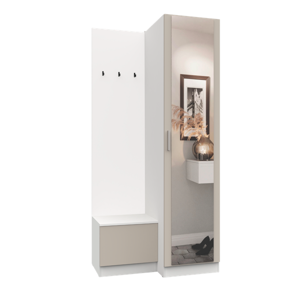 Изображение товара Секция в прихожую Интермебель Марсель-151 / МР 01-151 (кашемир)