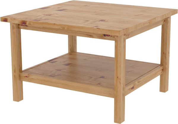 Изображение товара Журнальный столик ММЦ Кантри 68x68 (браун)