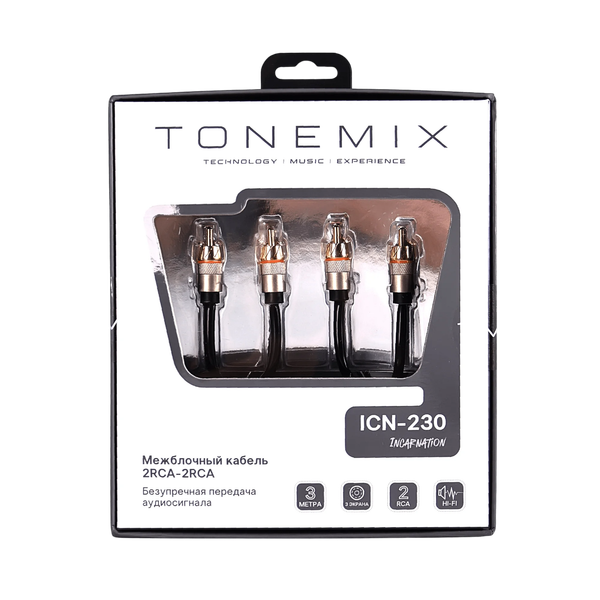 Изображение товара Межблочный кабель для автоакустики Tonemix ICN-230