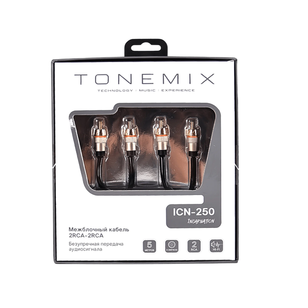Изображение товара Межблочный кабель для автоакустики Tonemix ICN-250