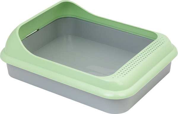Изображение товара Туалет-лоток Альтернатива Барсик / М6931 (зеленый/серый)
