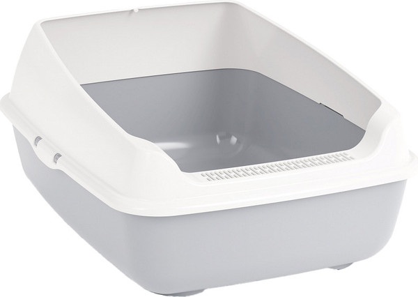 Изображение товара Туалет-лоток Альтернатива М8578 (серый/белый)