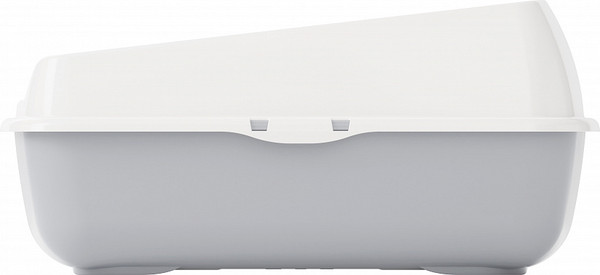 Изображение товара Туалет-лоток Альтернатива М8578 (серый/белый)