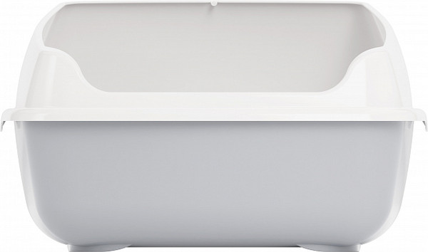 Изображение товара Туалет-лоток Альтернатива М8578 (серый/белый)