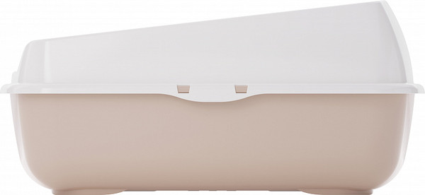 Изображение товара Туалет-лоток Альтернатива М8579 (бежевый/белый)