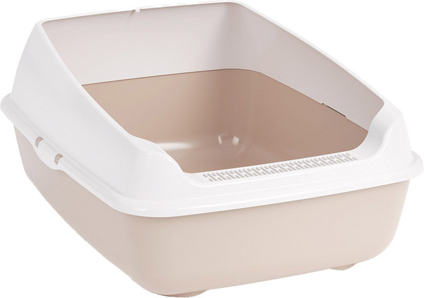 Изображение товара Туалет-лоток Альтернатива М8579 (бежевый/белый)