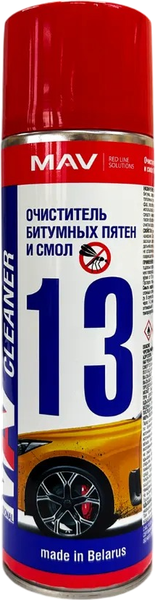 Изображение товара Очиститель битумных пятен MAV Bitum Cleane / 32798-360 (650мл)