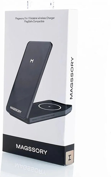 Изображение товара Зарядное устройство беспроводное Magssory Flip WCH014 (антрацит)