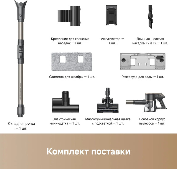 Изображение товара Вертикальный пылесос Trouver Cordless Vacuum Cleaner J40 (V2517)