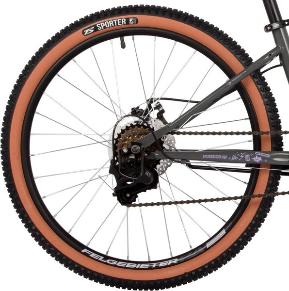 Изображение товара Велосипед Foxx Latina JR 24 / 24SHD.LATINA.12BK5 (темно-серый, разобранный, в коробке)