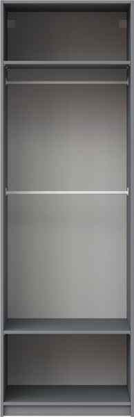 Изображение товара Каркас шкафа Mio Tesoro Макс 75x58x233 2.06.07.230.4 (серый)