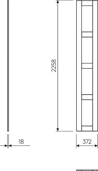 Изображение товара Комплект дверей для корпусной мебели Mio Tesoro Макс 2.06.14.360.4 (серый)
