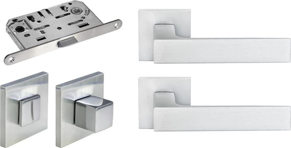 Изображение товара Комплект дверной фурнитуры Morelli Mira MH-54-S6 (хром)