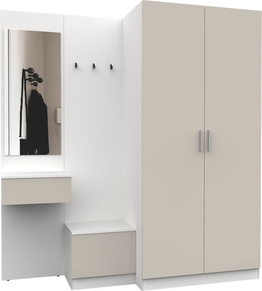 Изображение товара Секция в прихожую Интермебель Марсель-159 / МР 01-159 (кашемир)