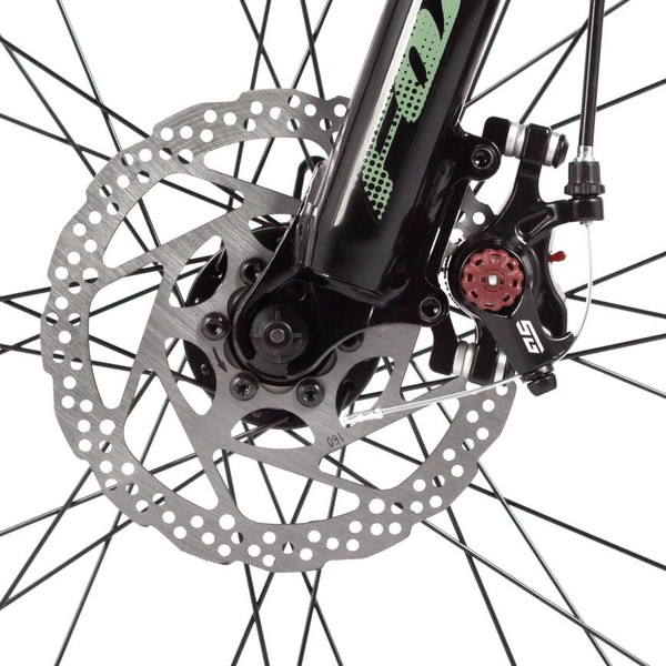 Изображение товара Велосипед Foxx Caiman 27.5 / 27SHD.CAIMAN.16GN5 (зеленый, разобранный, в коробке)