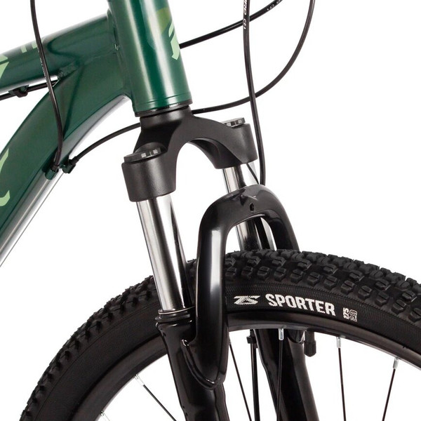 Изображение товара Велосипед Foxx Caiman 27.5 / 27SHD.CAIMAN.16GN5 (зеленый, разобранный, в коробке)