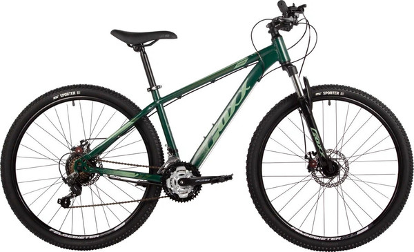 Изображение товара Велосипед Foxx Caiman 27.5 / 27SHD.CAIMAN.16GN5 (зеленый, разобранный, в коробке)