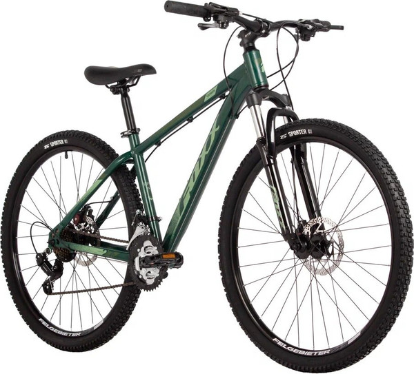 Изображение товара Велосипед Foxx Caiman 27.5 / 27SHD.CAIMAN.16GN5 (зеленый, разобранный, в коробке)