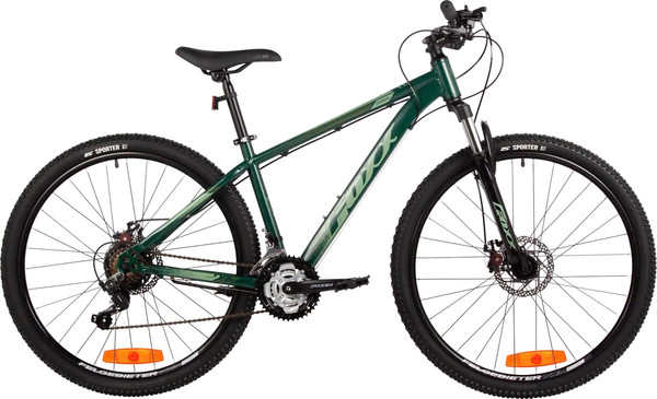 Изображение товара Велосипед Foxx Caiman 27.5 / 27SHD.CAIMAN.16GN5 (зеленый, разобранный, в коробке)