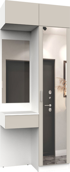 Изображение товара Секция в прихожую Интермебель Марсель-204 / МР 01-204 (кашемир)