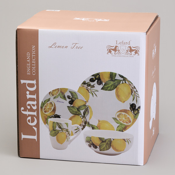 Изображение товара Набор столовой посуды Lefard Лемон три 358-2220